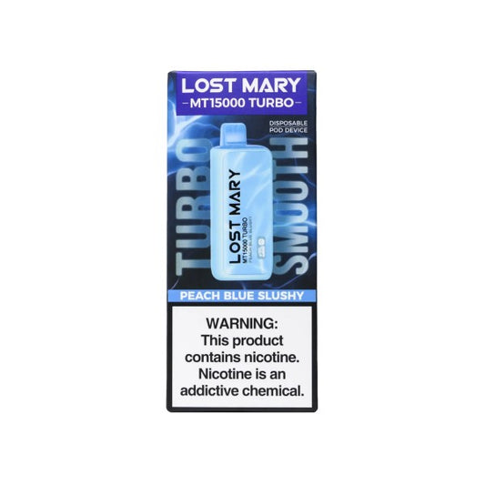LOST MARY MT15K TURBO PEACH BLUE SLUSHY