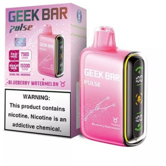 GEEK BAR 15K PULSE BLUEBERRY WATERMELON