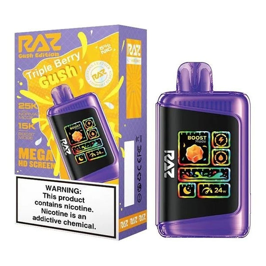 RAZ LTX 25K Triple Berry Gush
