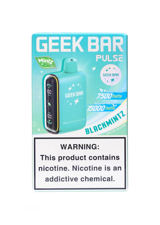 GEEK BAR 15K PULSE BLACKMINTZ