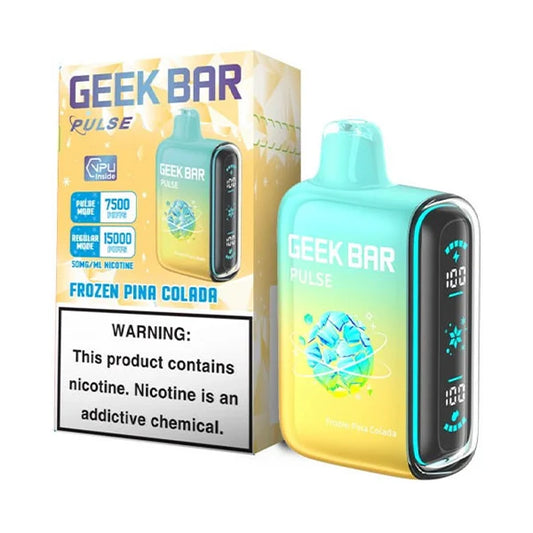 GEEK BAR 15K PULSE FROZEN PINA COLADA