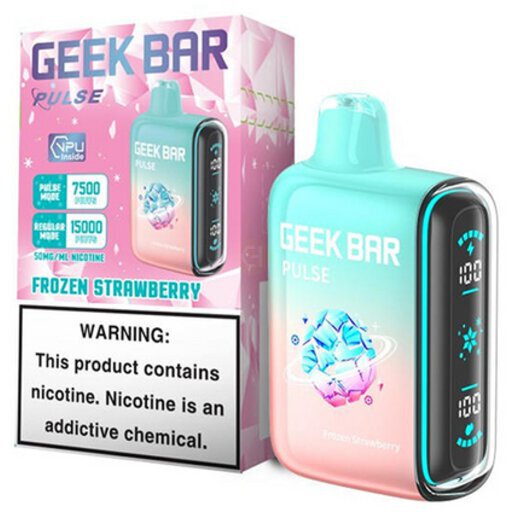 GEEK BAR 15K PULSE FROZEN STRAWBERRY