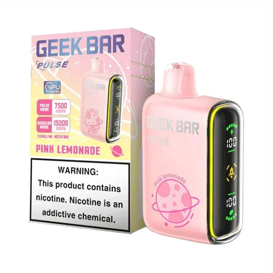 GEEK BAR 15K PULSE PINK LEMONADE