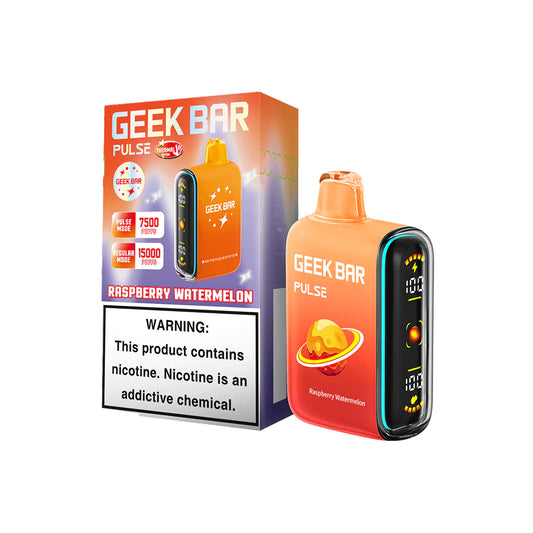 GEEK BAR 15K PULSE RASPBERRY WATERMELON