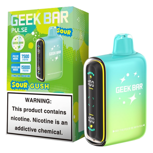 GEEK BAR 15K PULSE SOUR GUSH