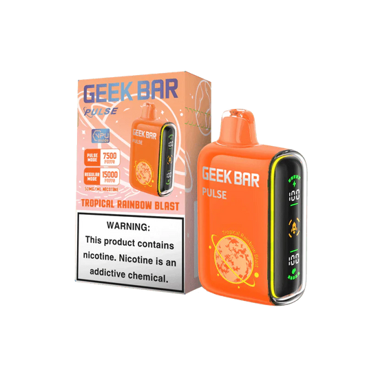 GEEK BAR 15K PULSE TROPICAL RAINBOW BLAST