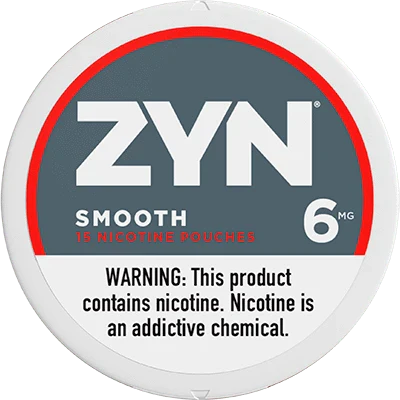 ZYN Smooth Nicotine Pouches 6mg