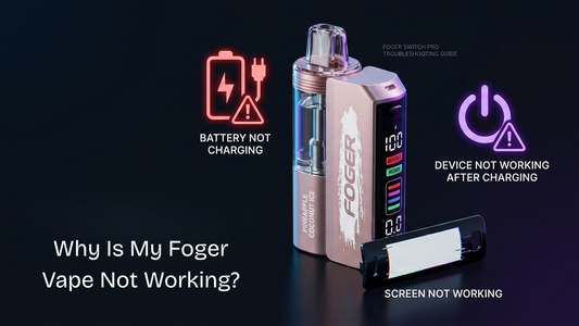 foger vape not working