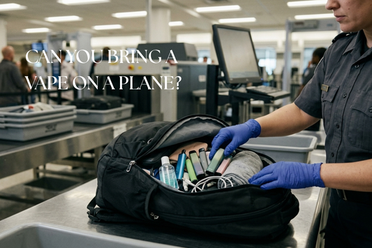 are you allowed to bring a vape on a plane
