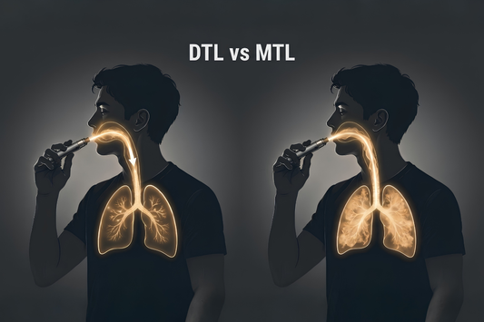 direct to lung vs mouth to lung
