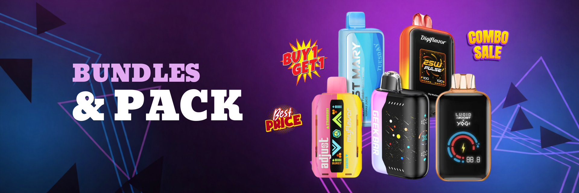 Vape Bundles & Bulk Packs | Save on Multi-Packs | iPuff24 Texas