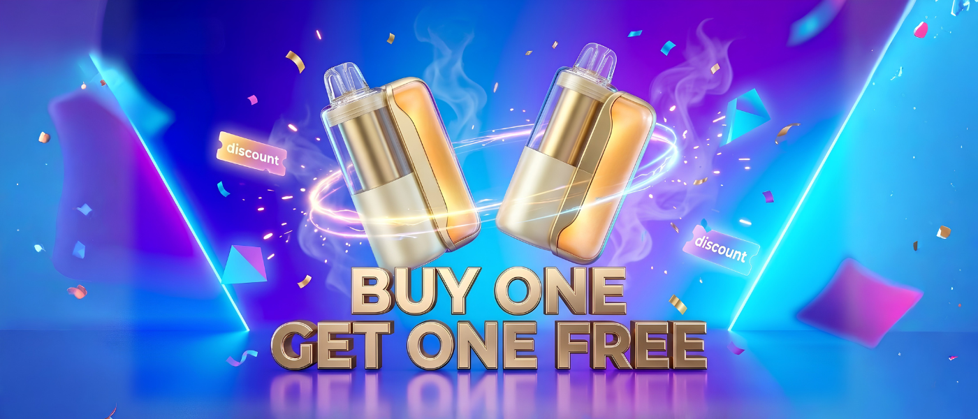 BOGO Disposable Vape Online Deals – Buy 1, Get 1 Free