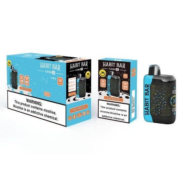 HABIT BAR 40K - BLUE RAZZ ICE