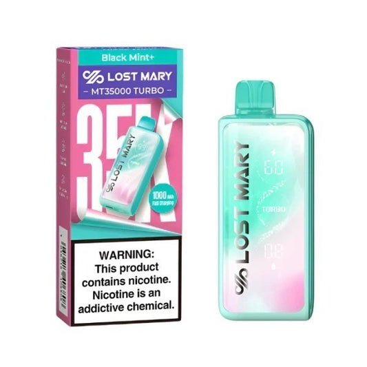 LOST MARY TURBO MT35K BLACK MINT