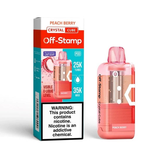 OFF STAMP CRYSTAL POD 35K - PEACH BERRY