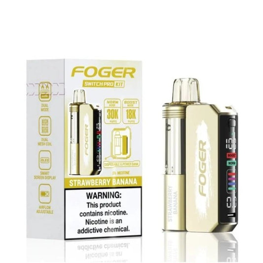 FOGER 30K SWITCH PRO KIT STRAWBERRY BANANA