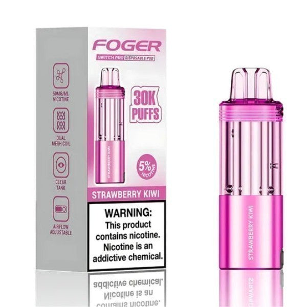 FOGER POD 30K STRAWBERRY KIWI | Authentic Disposable Vape | iPuff24 Texas