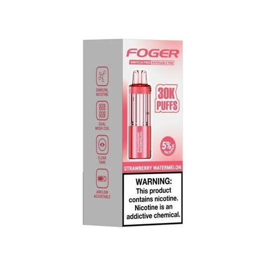 FOGER POD 30K STRAWBERRY WATERMELON | Authentic Disposable Vape | iPuff24 Texas