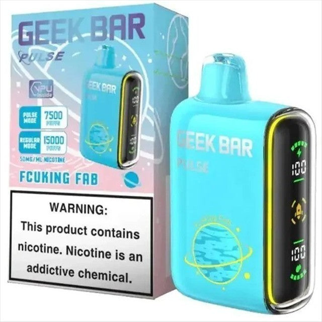 GEEK BAR 15K PULSE FCUKING FAB