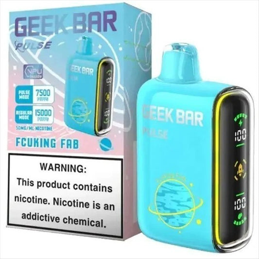 GEEK BAR 15K PULSE FCUKING FAB