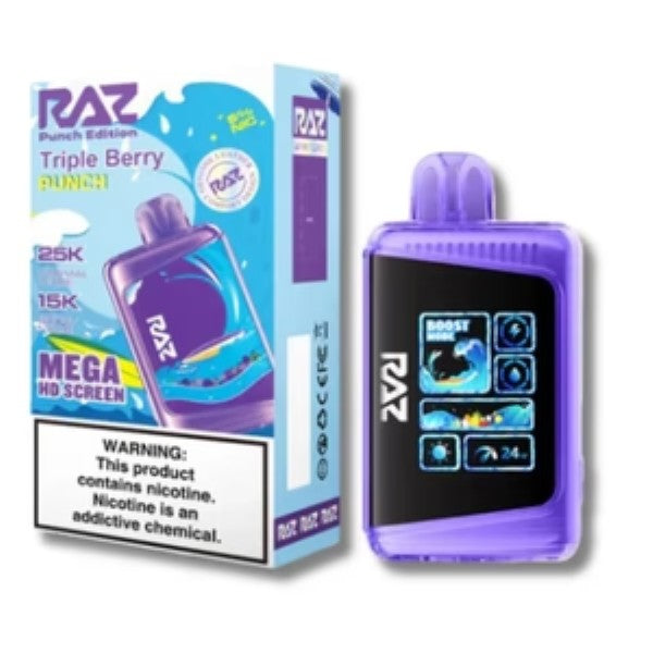 RAZ LTX 25K Triple Berry Punch Vape