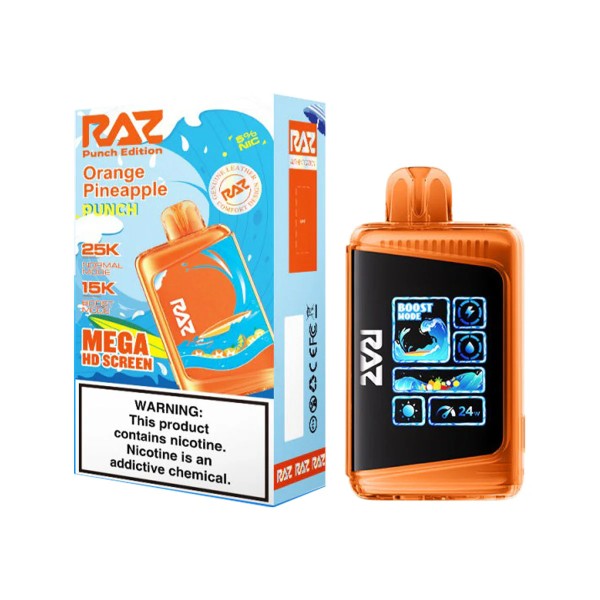 RAZ LTX 25K Orange Pineapple Punch Disposable Vape