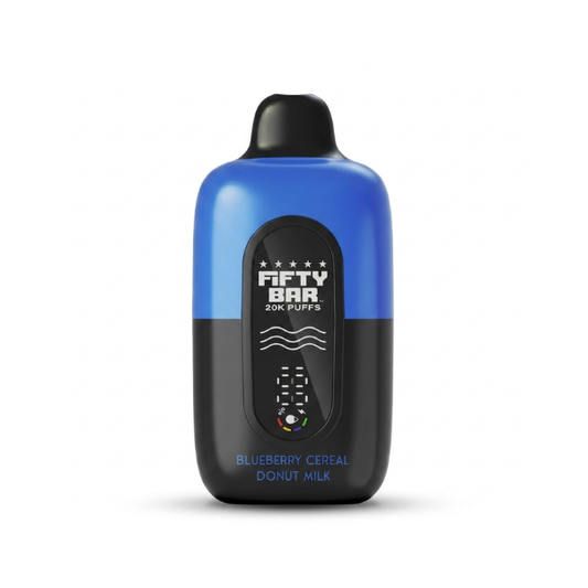 Fifty Bar Blueberry Cereal Donut Milk 20K Disposable Vape
