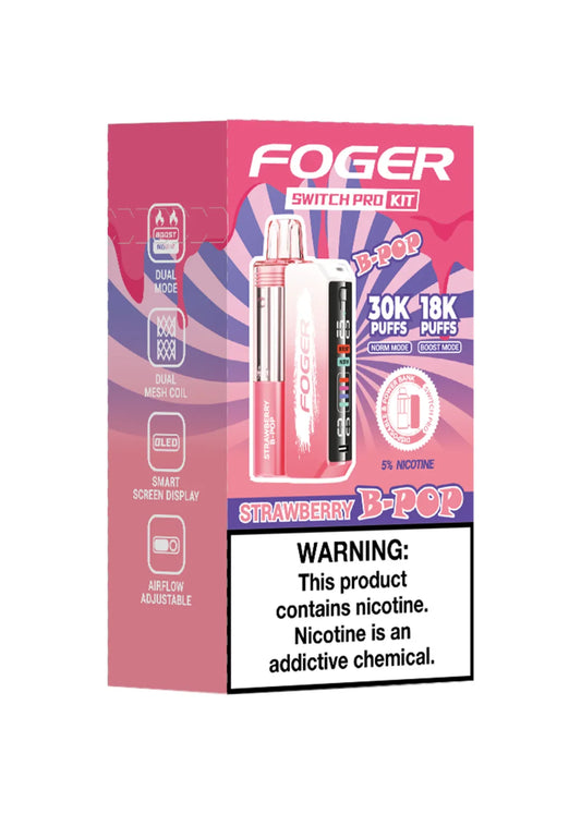 FOGER 30K SWITCH PRO KIT STRAWBERRY BPOP