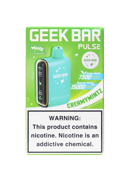 GEEK BAR 15K PULSE CREAMYMINTZ