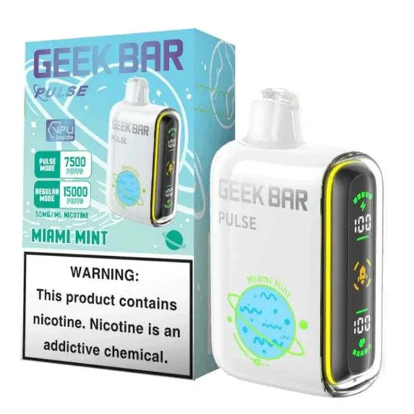 GEEK BAR 15K PULSE MIAMI MINT