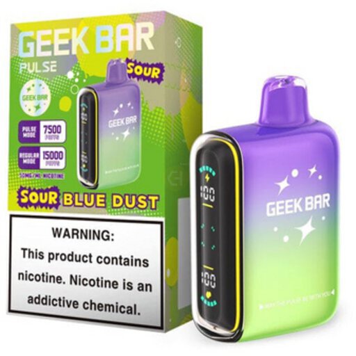 GEEK BAR 15K PULSE SOUR BLUE DUST