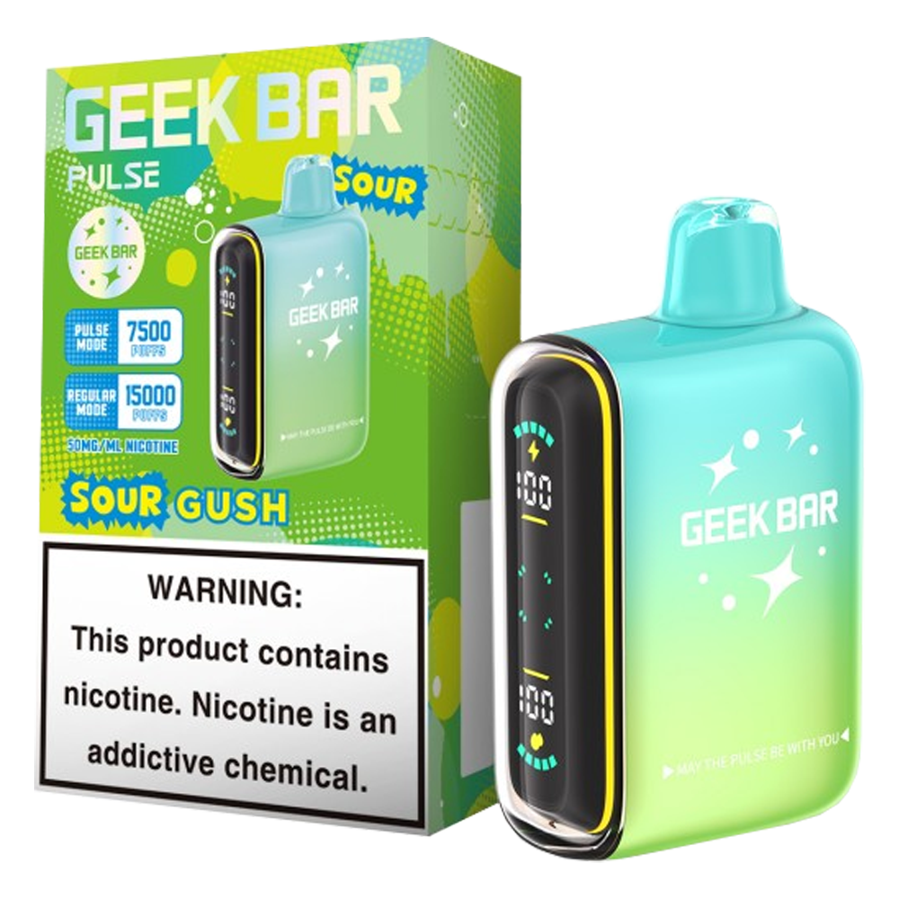 GEEK BAR 15K PULSE SOUR GUSH