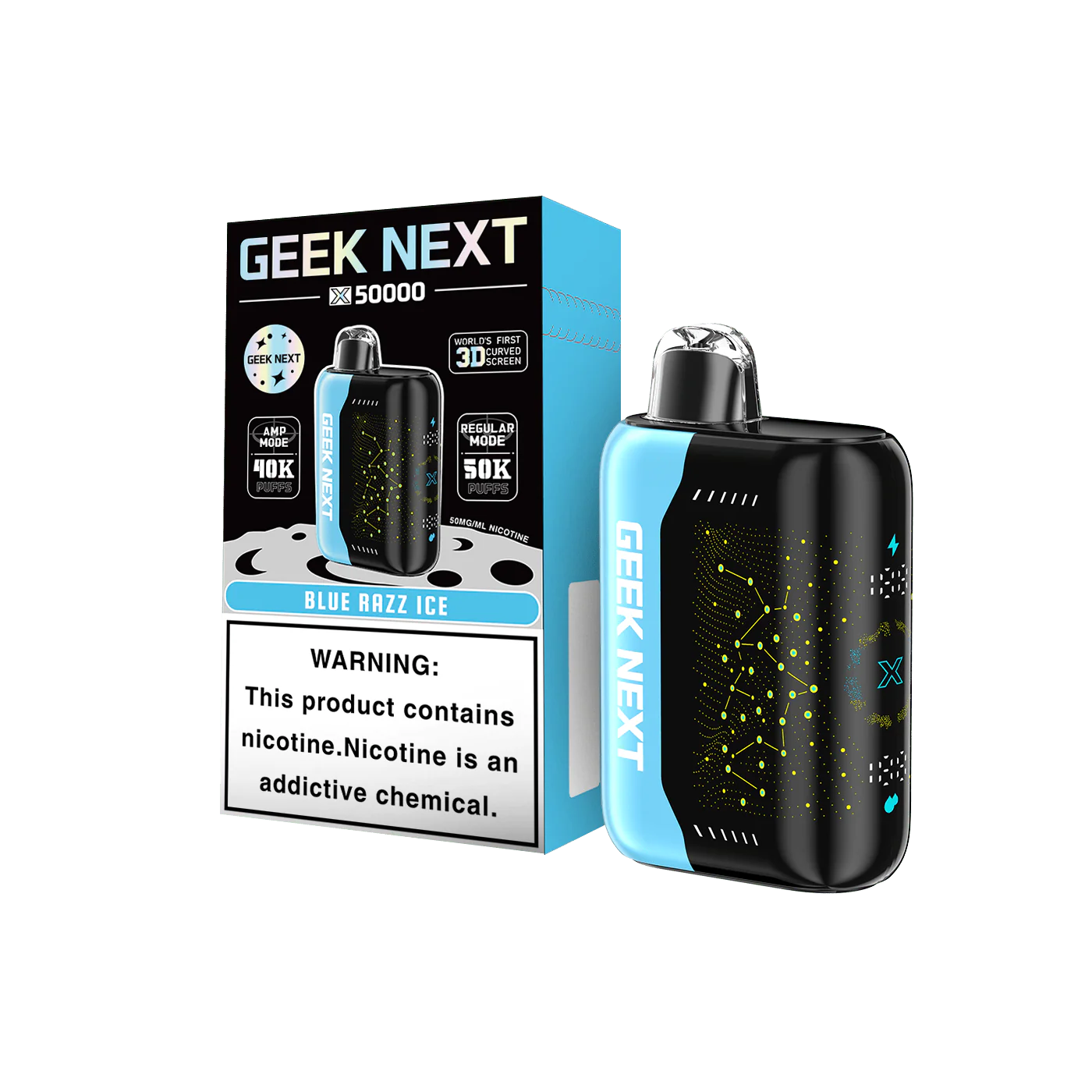 GEEK NEXT BLUE RAZZ ICE