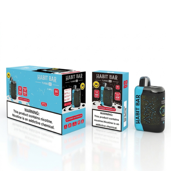 HABIT BAR Turbo X 40K BLUEBERRY WATERMELON