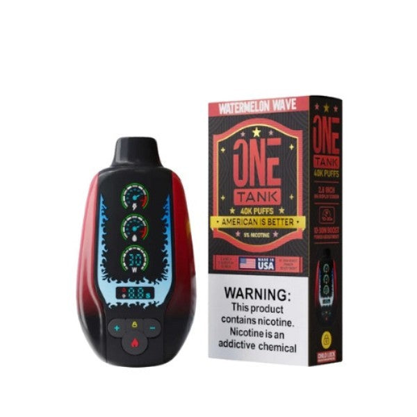 ONE TANK 40K Disposable Vape WATERMELON WAVE