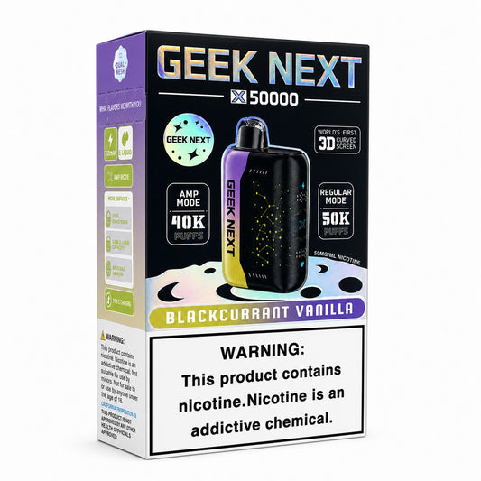 GEEK NEXT X50K BLACKCURRANT VANILLA