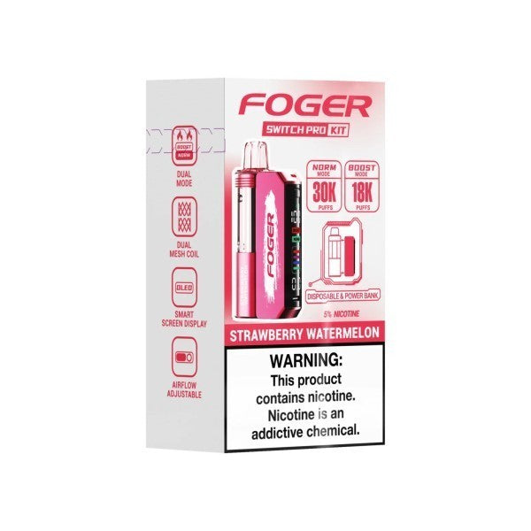 FOGER 30K SWITCH PRO KIT STRAWBERRY WATERMELON