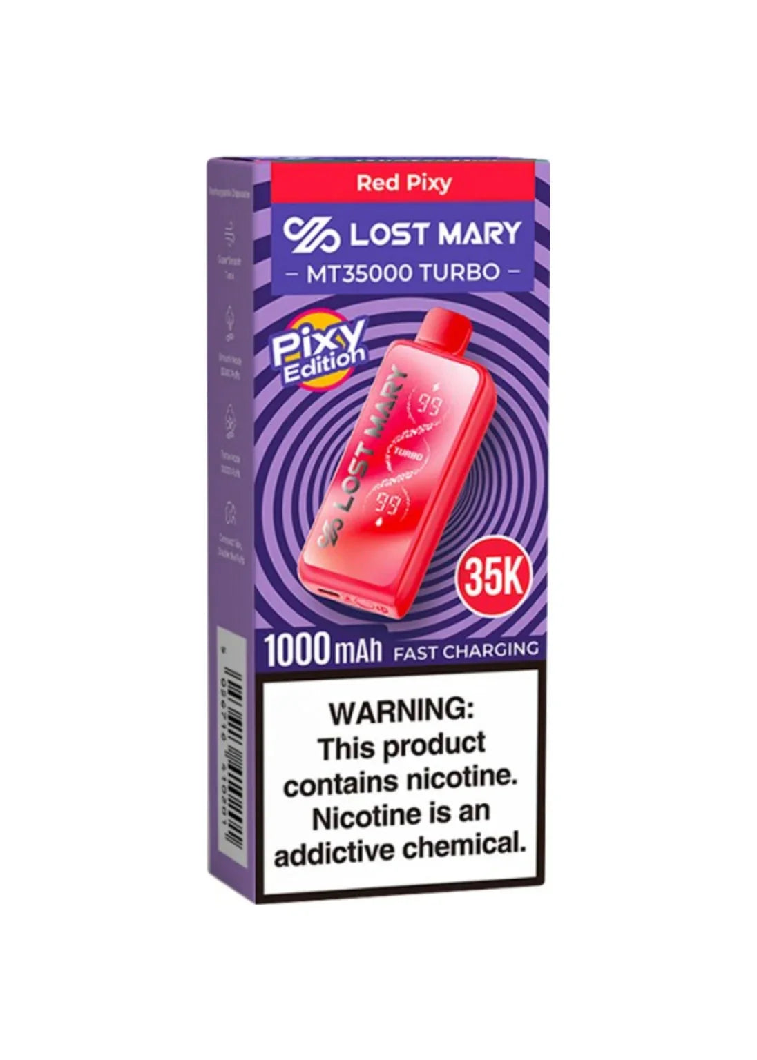 red pixie lost mary vape