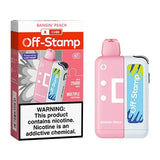 off stamp x cube bangin peach 25k disposable kit