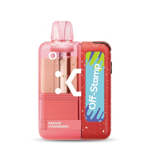 off stamp crystal cube bangin strawberry