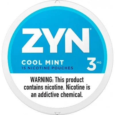 ZYN Cool Mint Nicotine Pouches 3mg