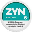 ZYN Menthol 6mg Nicotine Pouches